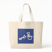 wheelchair boozer canvas bag