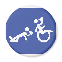 wheelchair boozer magnets