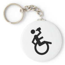 wheelchair boozer wheel chair keychains