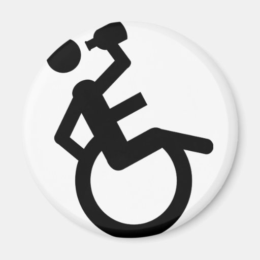 wheelchair boozer wheel chair magnets