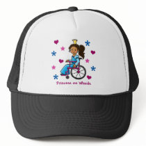 Wheelchair Princess Trucker Hat