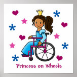 Wheelchair Princess posters