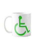 Wheelchair Symbol mugs