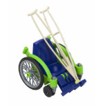 WheelchairCrutches013110 t-shirts