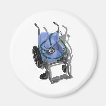 WheelchairStethoscope073110 Refrigerator Magnets