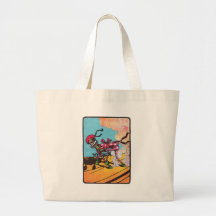 Wheeler on Sand Vintage Oz Bags
