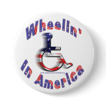 Wheelin' In America buttons