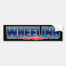 Wheeling Bumper Bumper Stickers