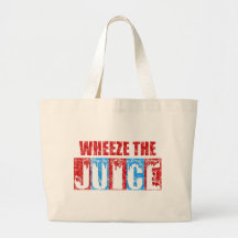 Wheeze the Juice Tote Bags