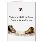 When a Child is Born, So is a Grandfather cards