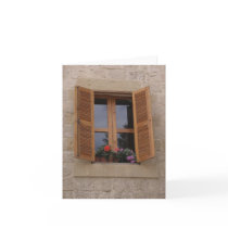 When a door closes a window opens card