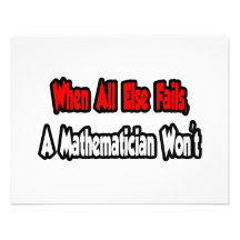 When All Else Fails, A Mathematician Won't Invites