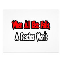 When All Else Fails, A Teacher Won't Custom Announcements
