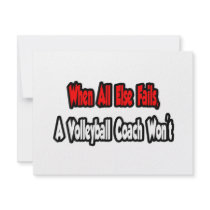 When All Else Fails, A Volleyball Coach Won't
