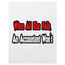 When All Else Fails, An Accountant Won't