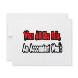 When All Else Fails, An Accountant Won't