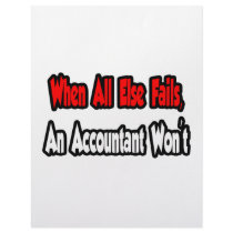 When All Else Fails, An Accountant Won't