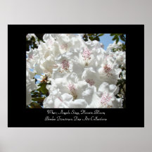 When Angels Sings, Flowers Bloom art prints Office