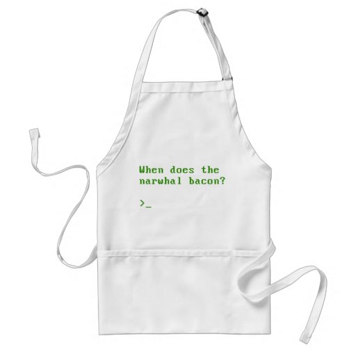 When Does the Narwhal Bacon VGA Reddit Question Aprons
