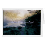 When feeling alone greeting cards