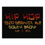 When Hip Hop Was Born Personalized Invites