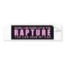 When I Am Taken Up In The Rapture... Bumper Sticker