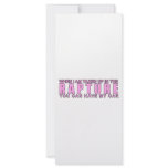 When I Am Taken Up In The Rapture... Personalized Rack Card