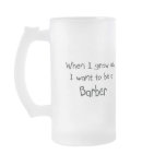 When I grow up I want to be a Barber mugs