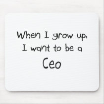 When I grow up I want to be a Ceo Mouse Pads