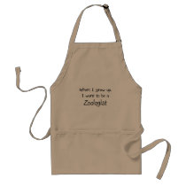When I grow up I want to be a Zoologist Aprons