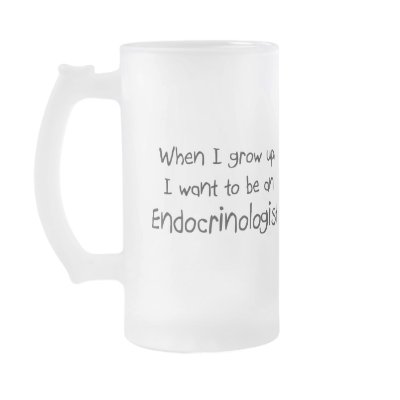 When I grow up I want to be an Endocrinologist Mugs by professions