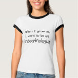 When I grow up I want to be an Endocrinologist t-shirts