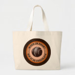 WHEN IN DOUBT DIP IT IN CHOCOLATE CANVAS BAG