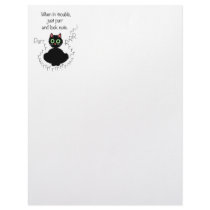 When in Trouble Letterhead