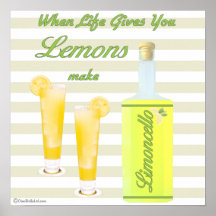 When Life Gives You Lemons Make Limoncello Poster