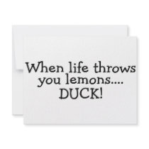 When Life Throws You Lemons Duck 2 Invite