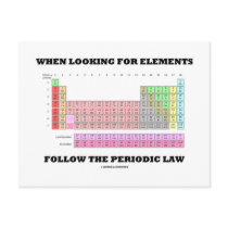 When Looking For Elements Follow The Periodic Law