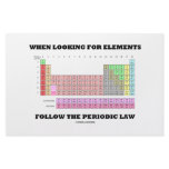 When Looking For Elements Follow The Periodic Law stationery