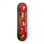 When Mother Nature takes it all back - Deck. Custom Skate Board