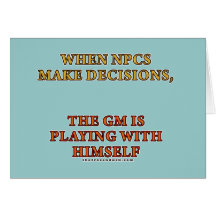 When NPCs Make Decisions Card