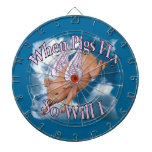When Pigs Fly Dartboard