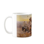 When Sioux and Blackfeet Met by Charles M. Russell Coffee Mugs