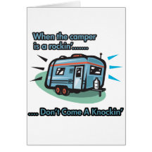 When the camper is a rockin' cards