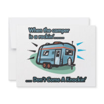 When the camper is a rockin' custom announcements