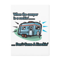 When the camper is a rockin' postcards