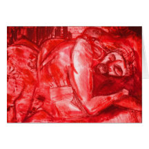 When The Poet Dreams 1 Greeting Card