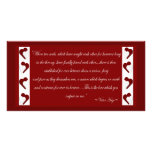 When Two Souls... Victor Hugo Quote Photo Card