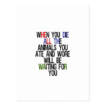 When You Die 1 Post Cards