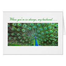When You're In Charge Greeting Cards