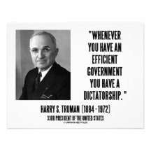 Whenever You Have An Efficient Govt Dictatorship Announcements